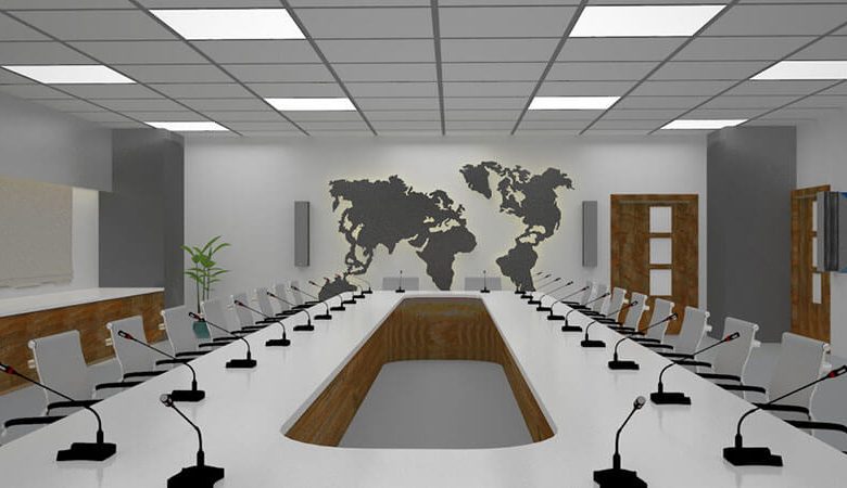 آکوستیک نمودن سالن کنفرانس
