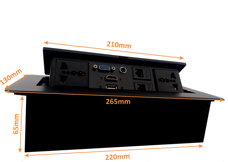 VSP-Panel-Dimensions پنل نصبی کنفرانس
